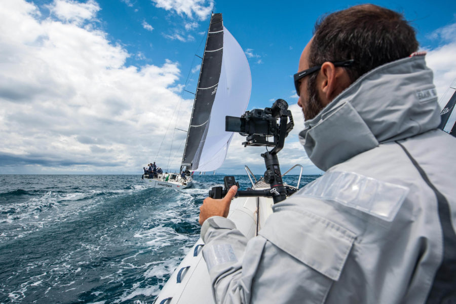 COSTA SMERALDA RIPRESE CON DRONE MAXI YACHT ROLEX CUP