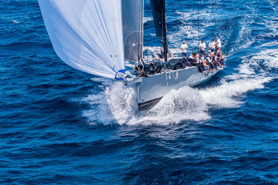 COSTA SMERALDA RIPRESE CON DRONE MAXI YACHT ROLEX CUP