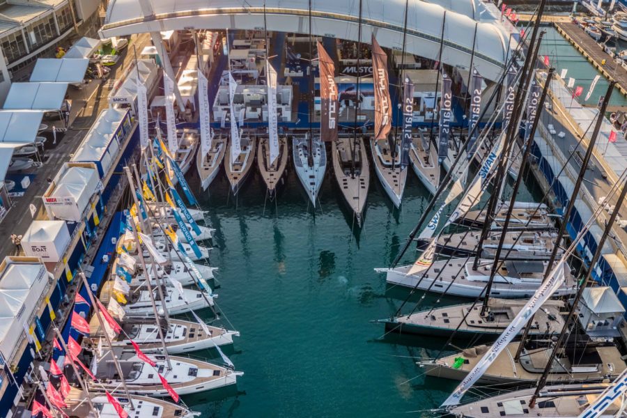 GENOVA RIPRESE CON DRONE PER SALONE NAUTICO 2019