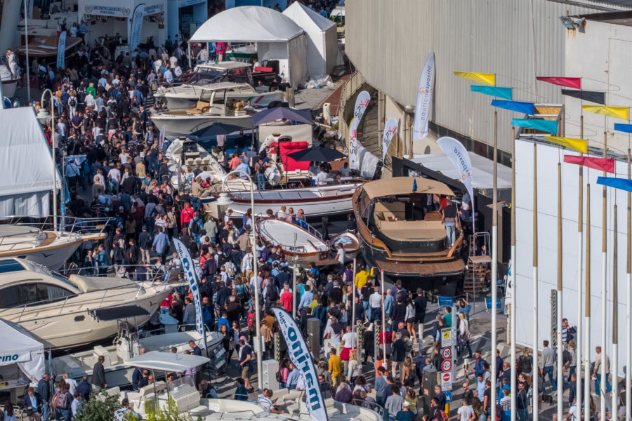 GENOVA RIPRESE CON DRONE PER SALONE NAUTICO 2019