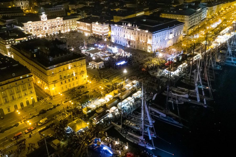 TRIESTE RIPRESE CON DRONE PER LA BARCOLANA 2019